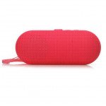 Wholesale Mini Pill Lightweight Portable Wireless Bluetooth Speaker Y2 (Red)